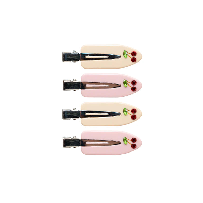 Barrettes Cherry
